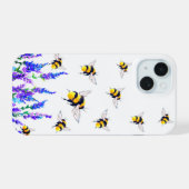 ビー飛んでいるズiPhoneケース iPhone 15ケース (裏面横)