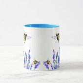 ビー飛んでいるチコーヒーマグ マグカップ (中央)