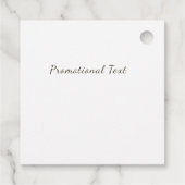 ビー飛んでいるメタル金ゴールドハニーラベルファンシー縁ど フェイバータグ (裏面)