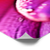 ビー鮮やかオン開花デザイン ポスター (角)