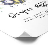 ビー – おむつラッフルゲーム ポスター (角)