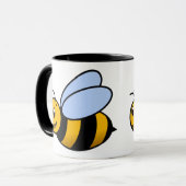 ビー – かわいい マグカップ (正面左)