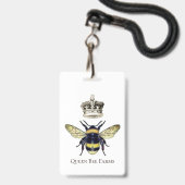 ビー・アンド・クラウンビジネス バッジ (正面（ネックストラップ付）)