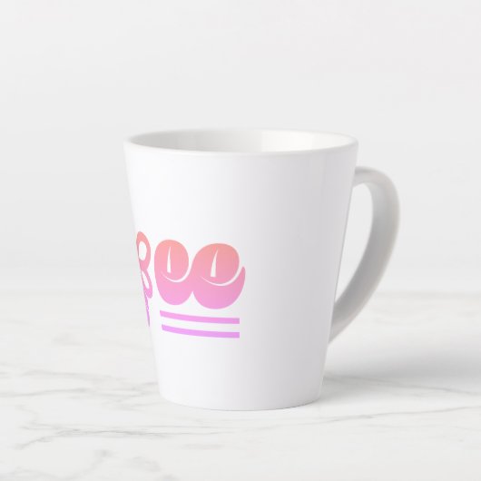 ビー カフェラテマグ (右アングル)