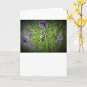 ビー、カード カード (黄色い花)