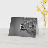 ビー、カード カード (黄色い花)