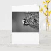 ビー、カード カード (黄色い花)