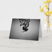 ビー、カード カード (黄色い花)