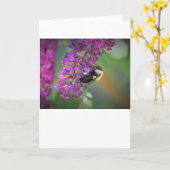 ビー、カード カード (黄色い花)