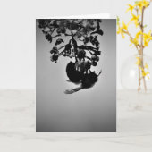 ビー、カード カード (黄色い花)