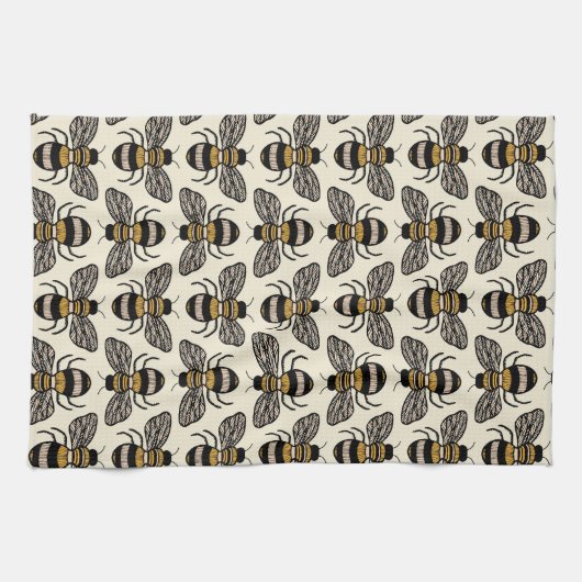 ビー キッチンタオル (横)