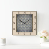 ビー スクエア壁時計 (ホーム)