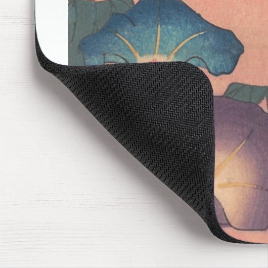 ビー&フラワーアジア日本のアート マウスパッド (コーナー)