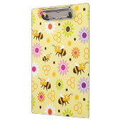 ビー&フラワー クリップボード (左)