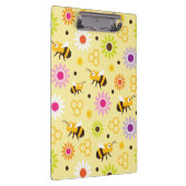 ビー&フラワー クリップボード (右)