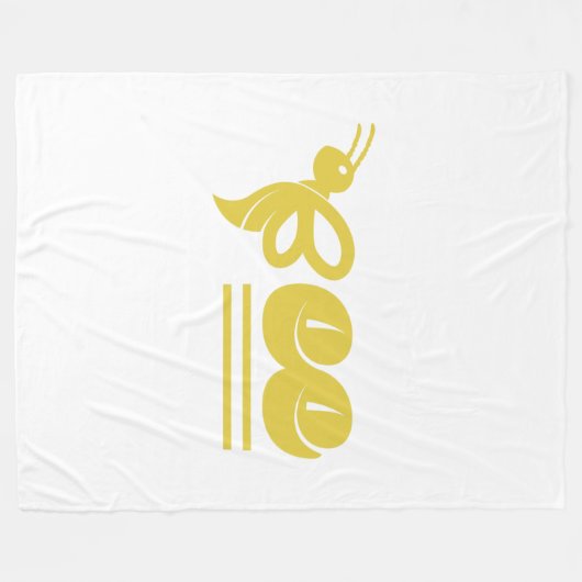 ビー フリースブランケット (正面(横))