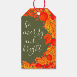 ビー&ブメリーライト・シックリースウィンターホリデー ギフトタグ