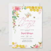 ビー・ベイビーシャワーのご招待 招待状 (正面)