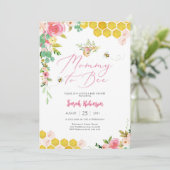 ビー・ベイビーシャワーのご招待 招待状 (スタンド正面)