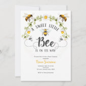 『ビー·ベイビー·シャワーの招待』 招待状 (正面)