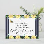 ビー ベイビー シャワー セーブ ザ デート 招待状 (スタンド正面)