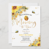 ビー·ベイビー·男女兼用ママ·トゥ·ビー 招待状 (正面)