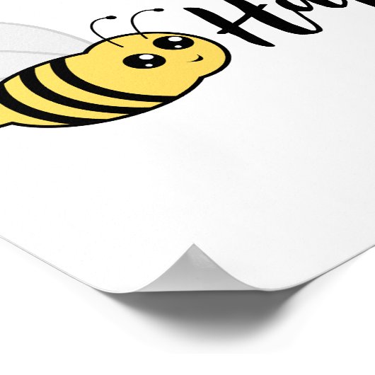 ビー ポスター (角)