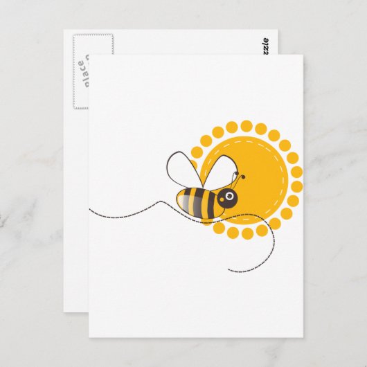 ビー ポストカード (正面/裏面)