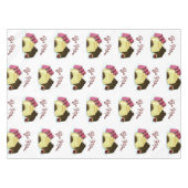 ビー マイン バレンタインデーのお菓子 テーブルクロス (正面(横))
