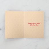 ビー マイン？ 面白いバレンタインカード カード (内部)