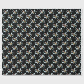 ビー メリー バンブル ビー クリスマス ラッピングペーパー (フラット)