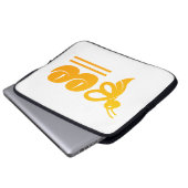 ビー ラップトップスリーブ (正面下部)