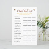 ビー「考え速速」ブライダルシャワーゲーム (スタンド正面)