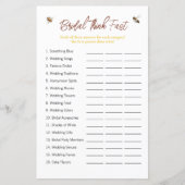 ビー「考え速速」ブライダルシャワーゲーム (正面)