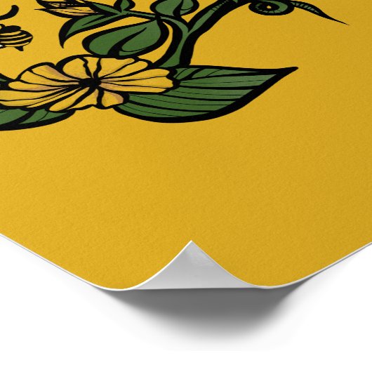 ビー・親切 ポスター (角)