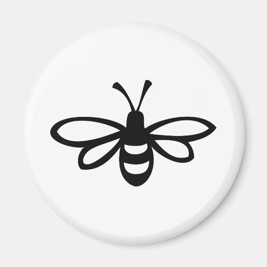 ビー[黒] マグネット (正面)