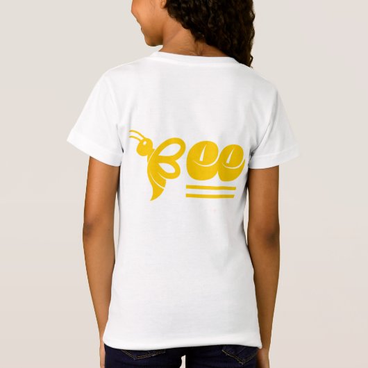 ビー Tシャツ (裏面)