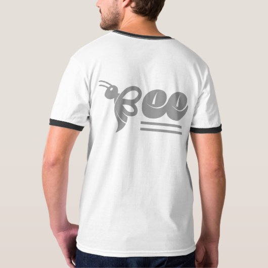 ビー Tシャツ (裏面)