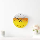 ビ得ール時計 ラウンド壁時計 (ホーム)