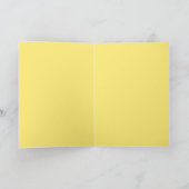 ビ感じーチービービーチグリーティングカード カード (内部)