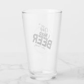 ビ救済ールパーティーガおもしろいラスが必要 タンブラーグラス (裏面)