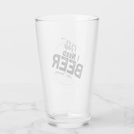 ビ救済ールパーティーガおもしろいラスが必要 タンブラーグラス (裏面)