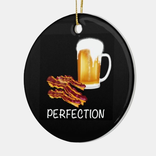 ビ最高のールとベーコンの贈り物とアクセサリーが今まで! セラミックオーナメント (左)