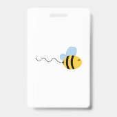 ビ飛んでいるー バッジ (Back)