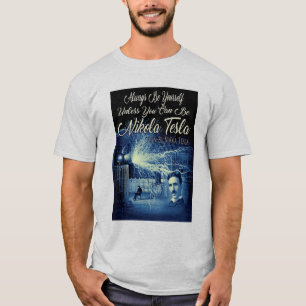 ビ·ニコラ·テスラ Tシャツ
