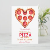 ピおもしろいザを盗んだ私のハートバレンタインデーのカード シーズンカード (スタンド正面)