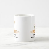 ピおもしろいザ コーヒーマグカップ (中央)