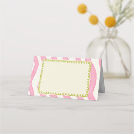 ピお洒落ッモダンク&グリーン結婚の座席表 プレイスカード