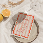 ピお洒落ッモダンク&レッド結婚の詳細カード エンクロージャーカード