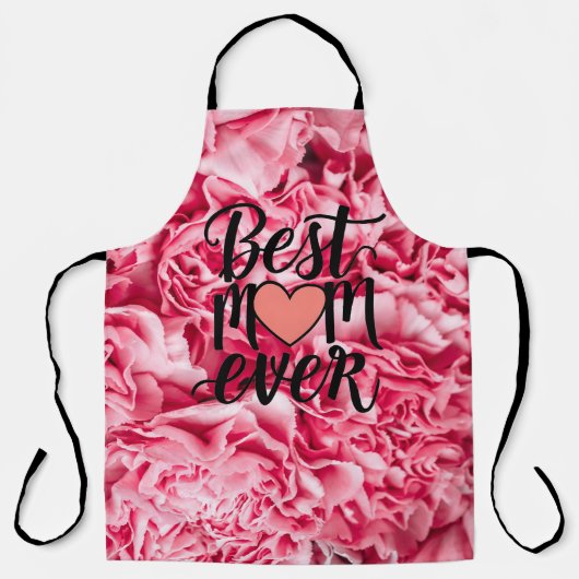 ピかわいらしッエレガントク最高の・ママ エプロン (正面)
